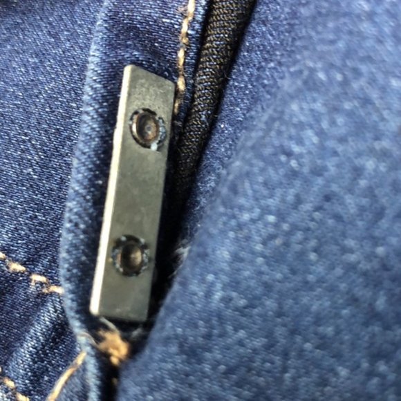 LIKE NEW BEBE LACE UP SKINNY JEANS 27x28 RETRO BEBE STYLE 😎 - Picture 12 of 14
